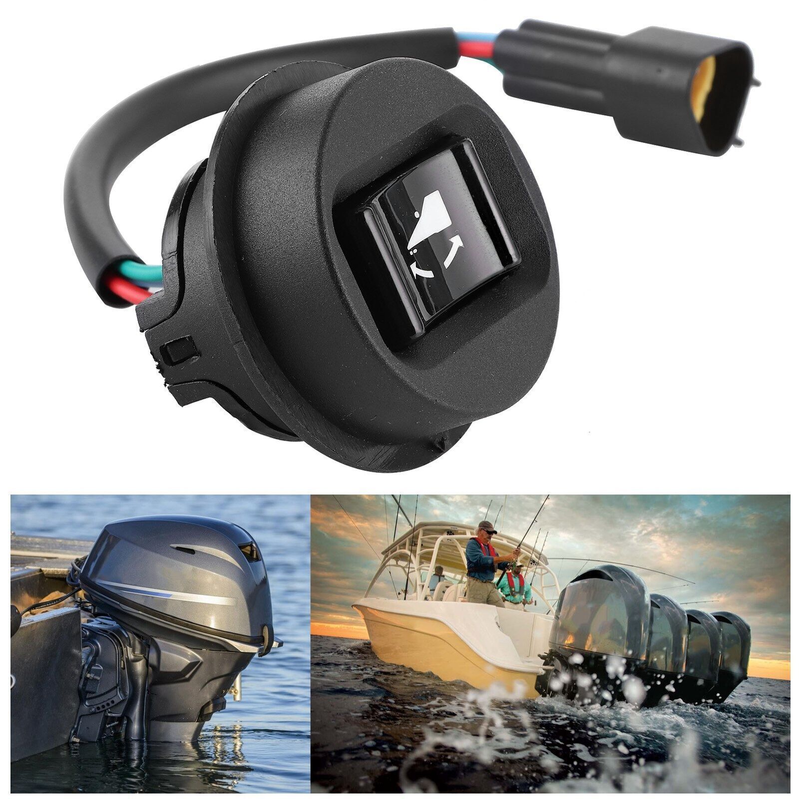 Tilt Switch Assembly 63D‑82563‑00 Fit for Outboard 1995 Later 30‑115