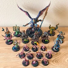 Warhammer Age Of Sigmar - Painted Disciples of Tzeentch Army - BoxedUp (374)