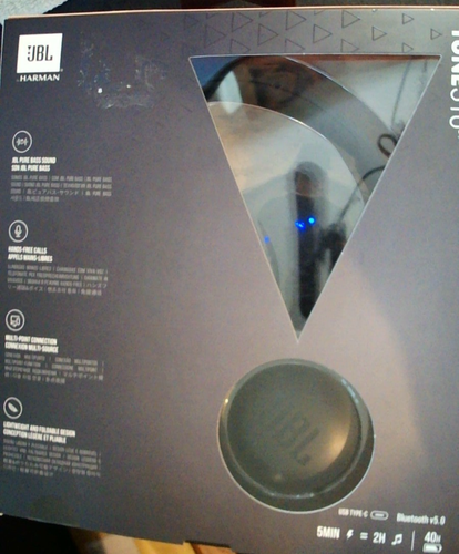 Auriculares inalámbricos JBL Harman Tune 510BT On Ear. Negro. Sonido de bajo puro. 40 hrs - Imagen 3 de 6