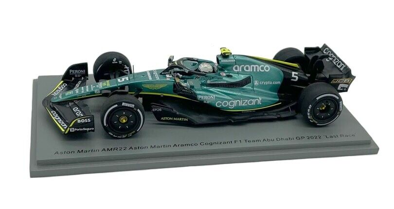 Spark S8552 Aston Martin AMR22 Abu Dhabi GP 2022 - Sebastian Spark S8552 Aston Martin AMR22 Abu Dhabi GP 2022 - Sebastian