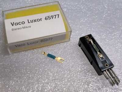 Vintage Vaco Luxor Tonabnehmer Rarität mit neuer Nadel 65977
