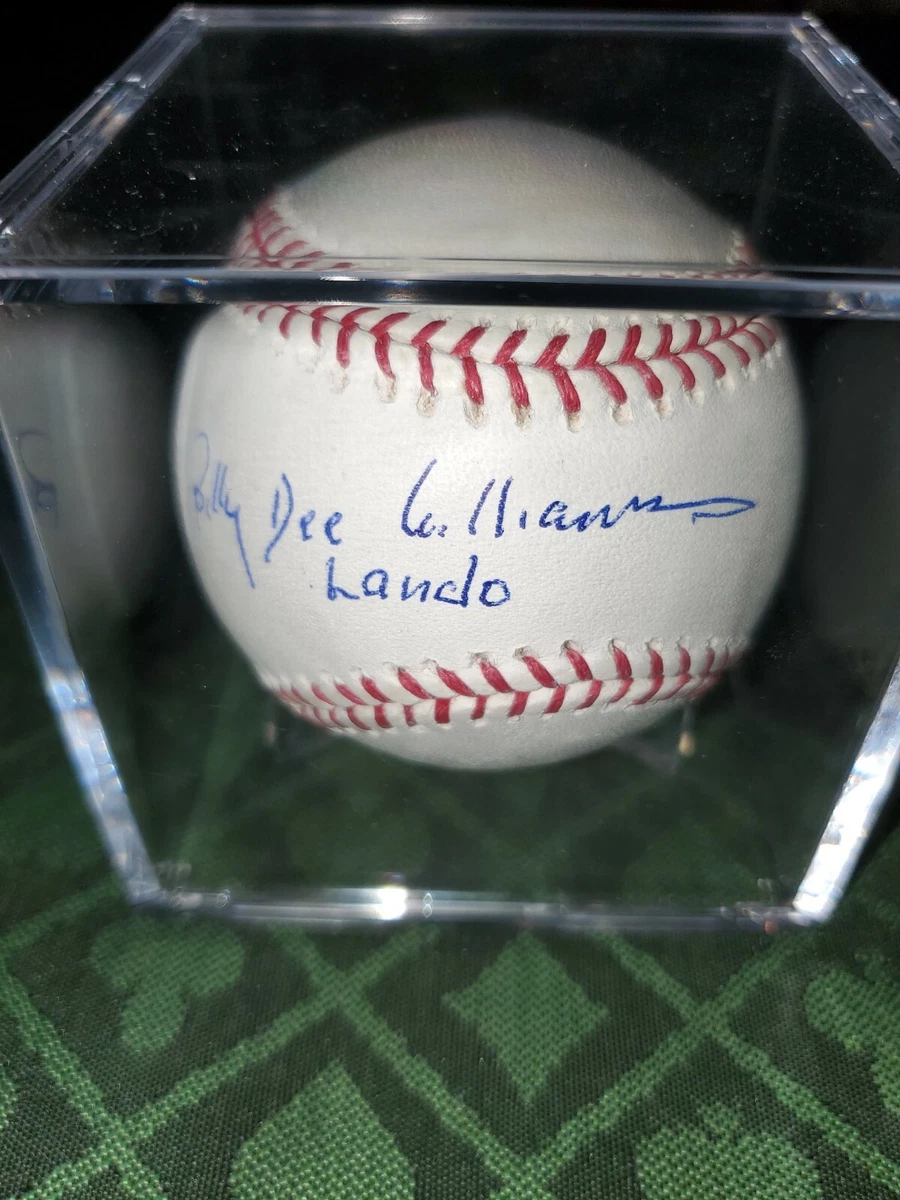 BILLY DEE WILLIAMS SIGNED OML BASEBALL Autograph PSA Star Wars Lando | eBay