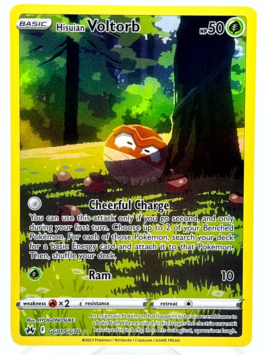 Hisuian Voltorb Pokémon TCG Cards for sale | eBay