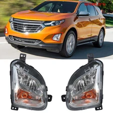 Fit For Chevy Equinox Bumper w/Signal Front Fog Light Pair Left+Right 2018-2020