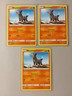 3x Houndour 45/214 Pokemon card SM Lost Thunder common NM