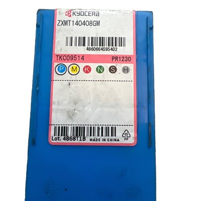 10 Kyocera Carbide U Drill Inserts ZXMT 140408 GM ( PR1230) DRX