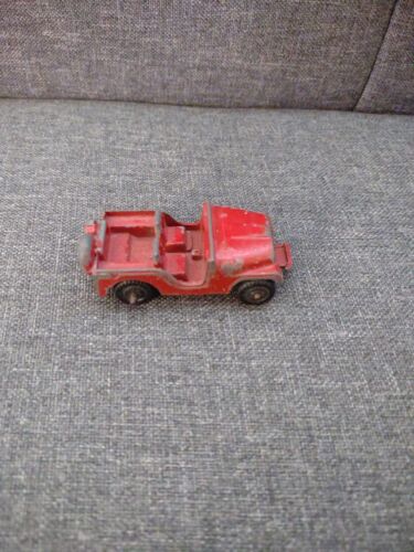 MidgetToy Red Jeep Made In Rockford, ILLINOIS. USA. Rare. - Picture 2 of 9