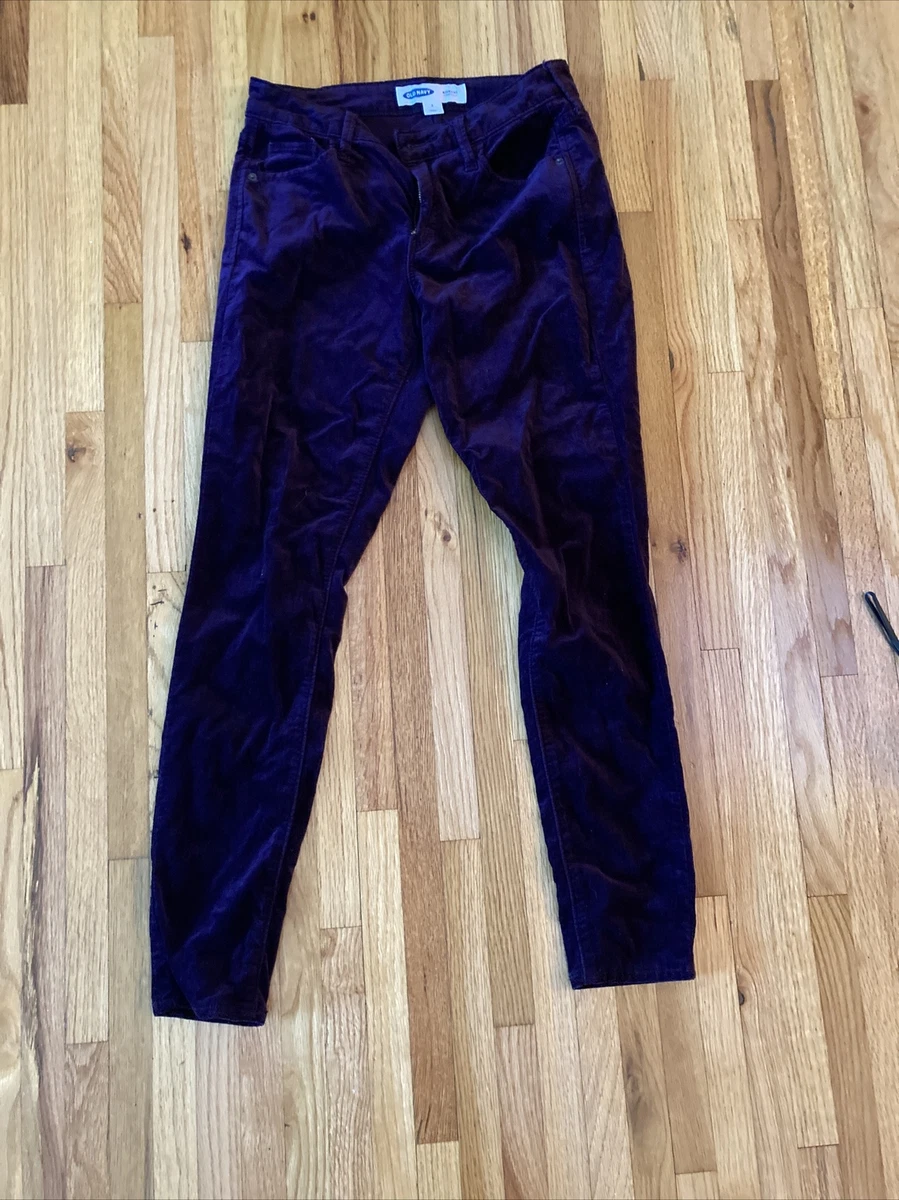 Old navy shop velvet jeans