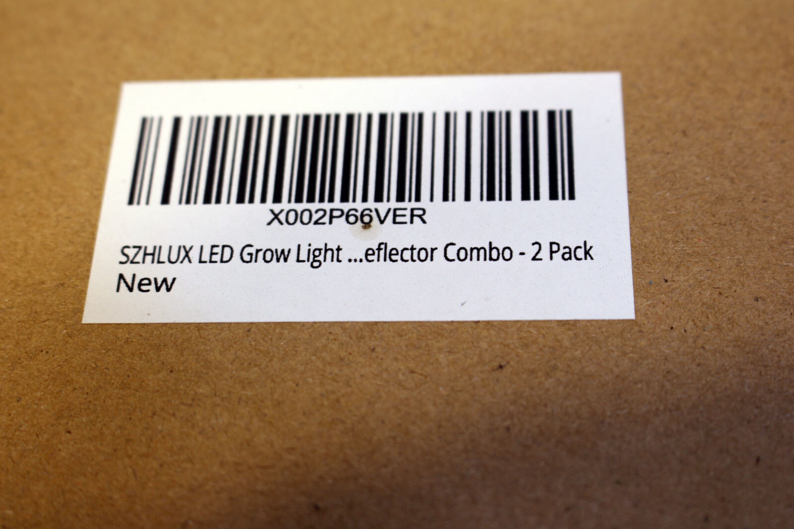 2 pack Szhlux SZ-2T40 LED Grow Light Eflector Combo 2 foot