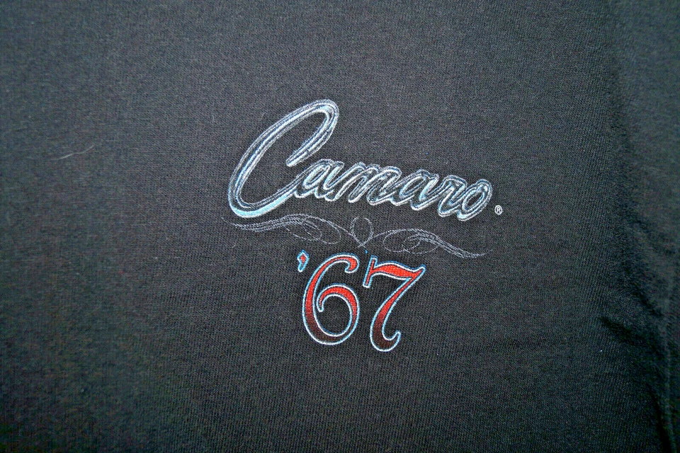CAMISETA GRANDE LEGENDARY MUSCLE 67 1967 CAMARO 40 ANIVERSARIO L Foto 2 de 3