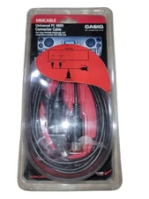 Casio MMCABLE Universal PC MIDI Connector Cable (New / Sealed)