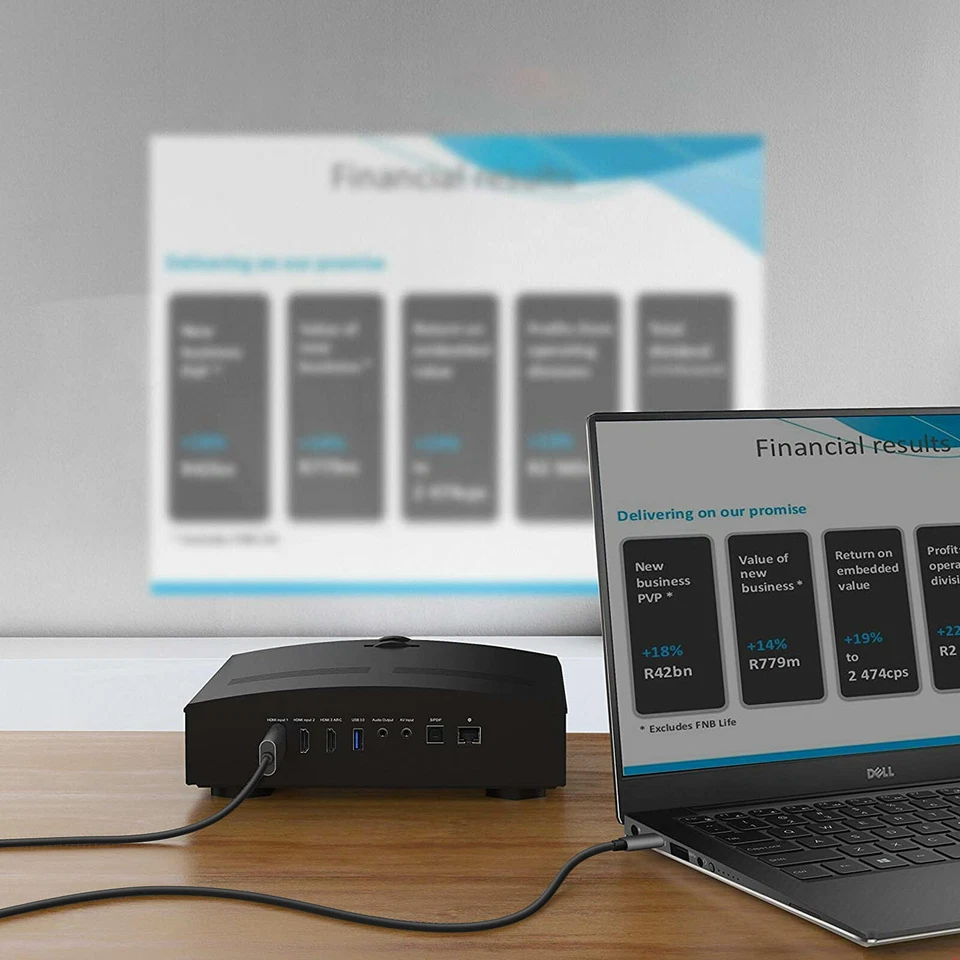 Cable Usb-C 4K HDMI HDTV Ultra HD 2m wiwu - Black - Image 4 of 4