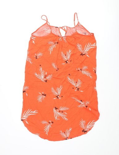 H&M Womens Pink Viscose Blend Mini Size 6 Tie - Leaf Keyhol - 第 2/10 張圖片