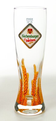 Hachenburger Weizenglas Gläser 0,3l  Westerwald Bier Ähre Glas Gastro 5042