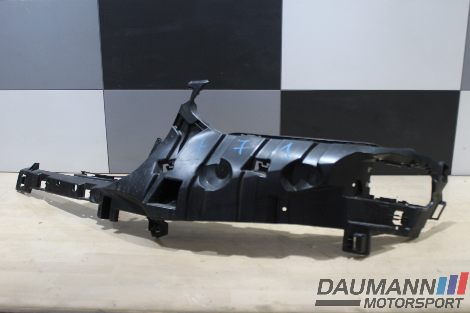 HALTERUNG Original + BMW X3 F97 LCI X3M + Führung links Stoßstange 