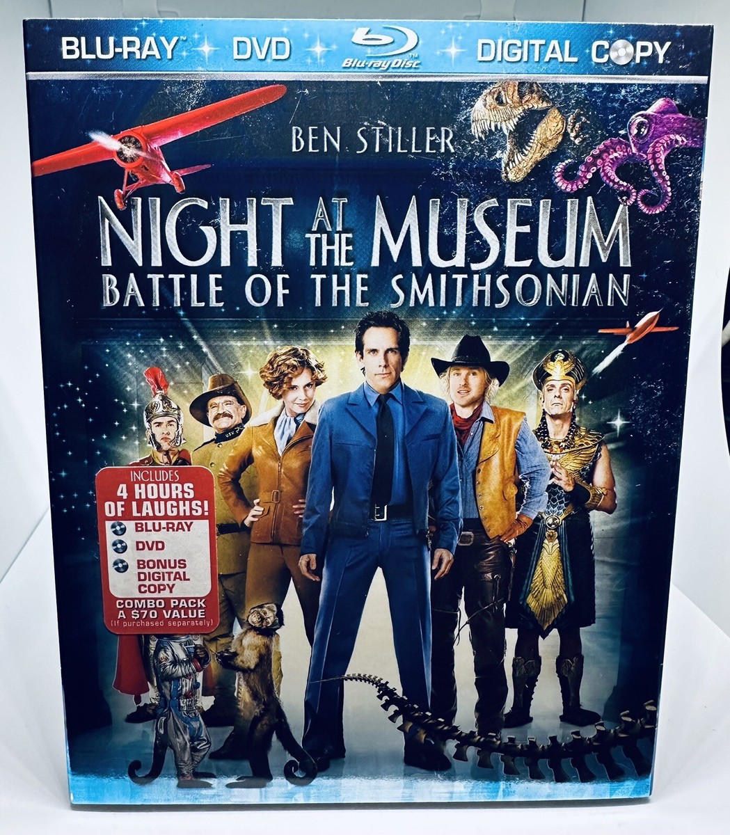 Night at the Museum: Battle of the Smithsonian (Blu-ray+DVD) w
