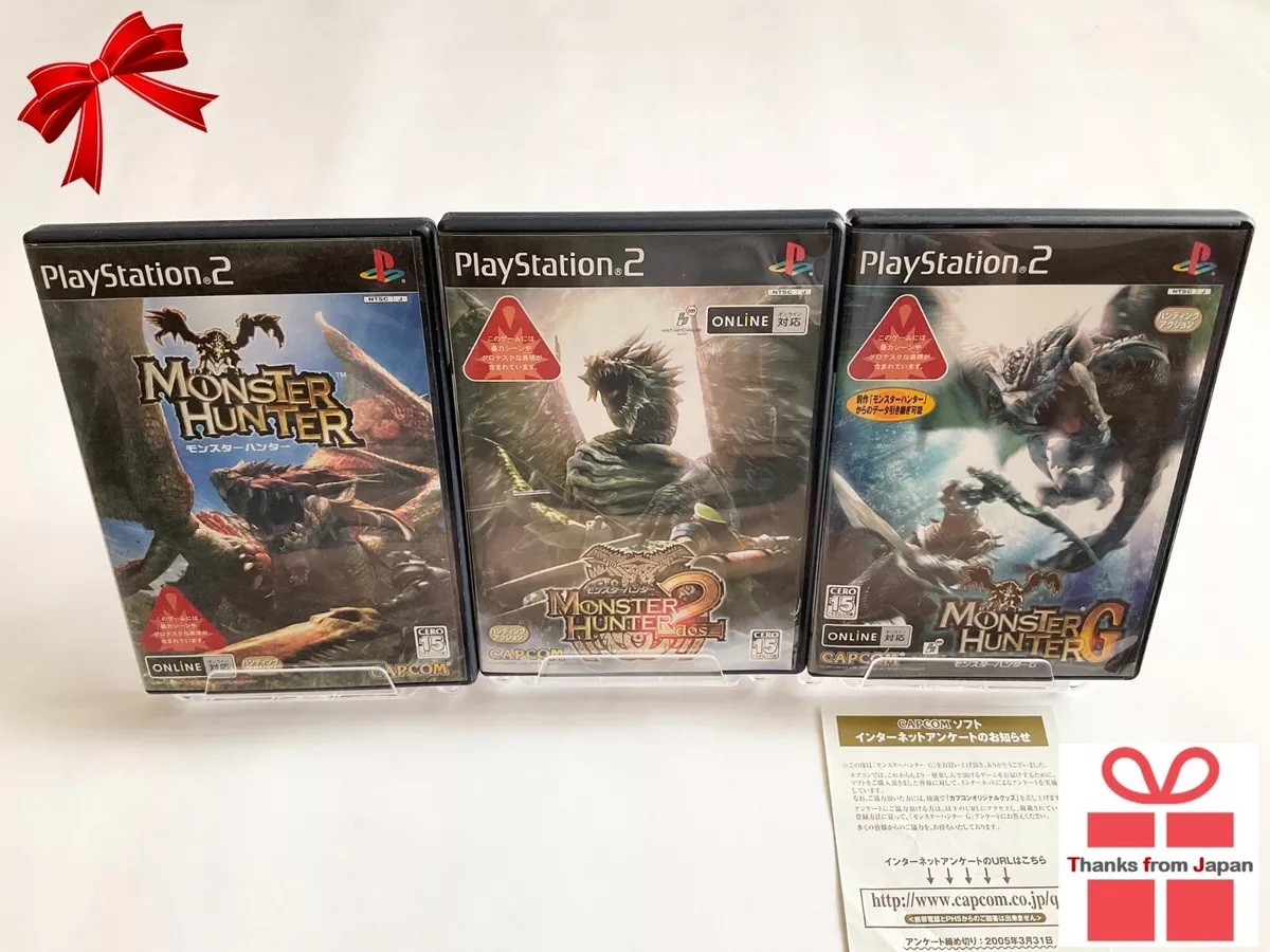  Monster Hunter - PlayStation 2 : Video Games