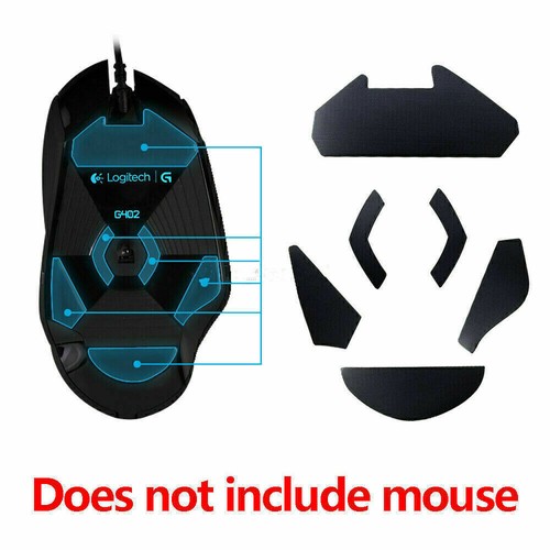 1 Set Smoothness Mouse Skate Gildinng Pads Füße für Logitech G402 Gaming Mouse - Bild 2 von 7