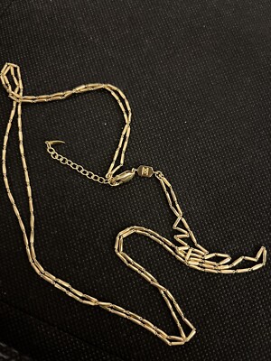 Missoma Halskette SAVI VINTAGE LINK DOPPELKETTE HALSKETTE Originalpreis 159 £