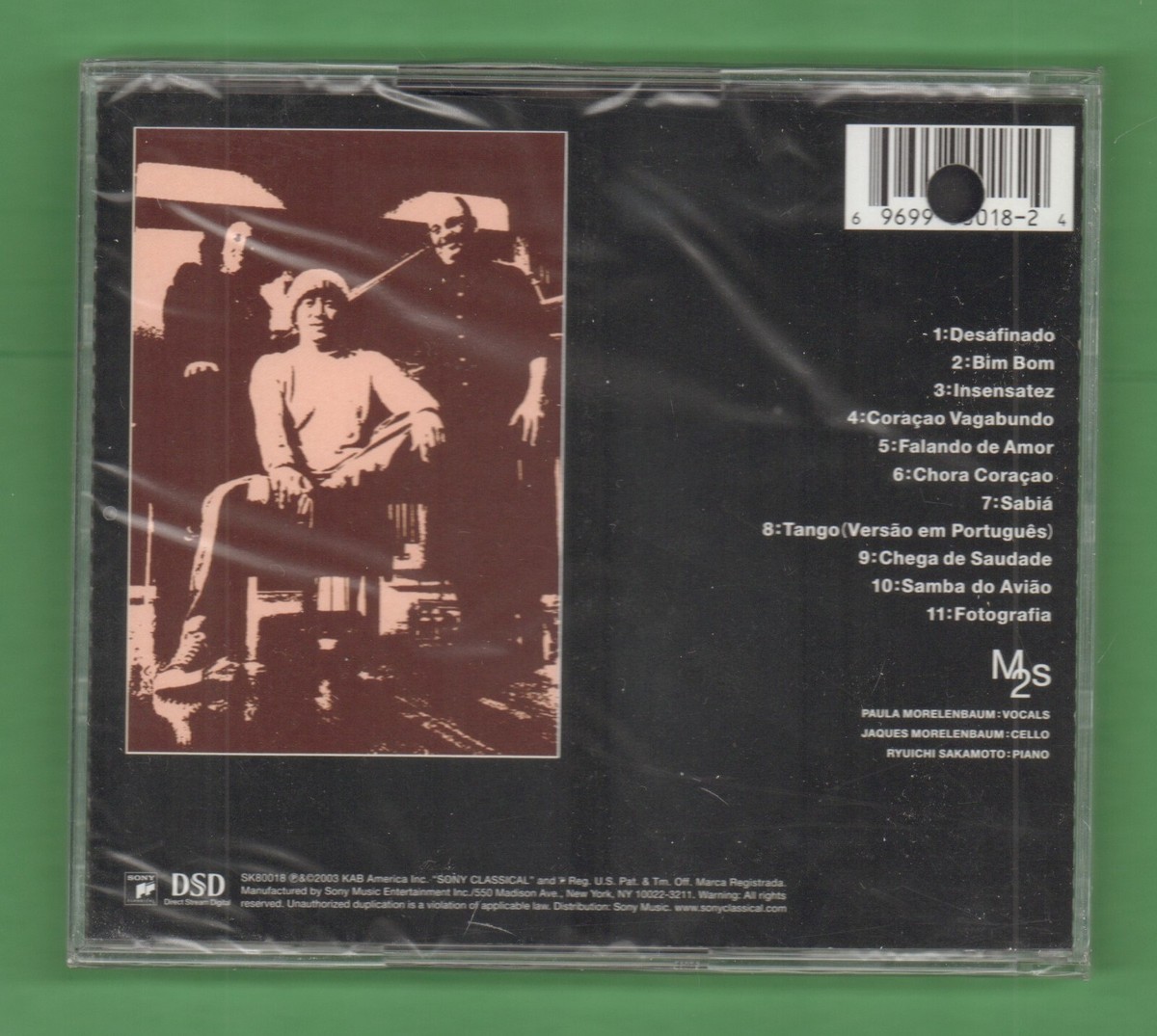 Ryuichi Sakamoto/Morelenbaum: A Day in N. Y. New Sealed. 2003