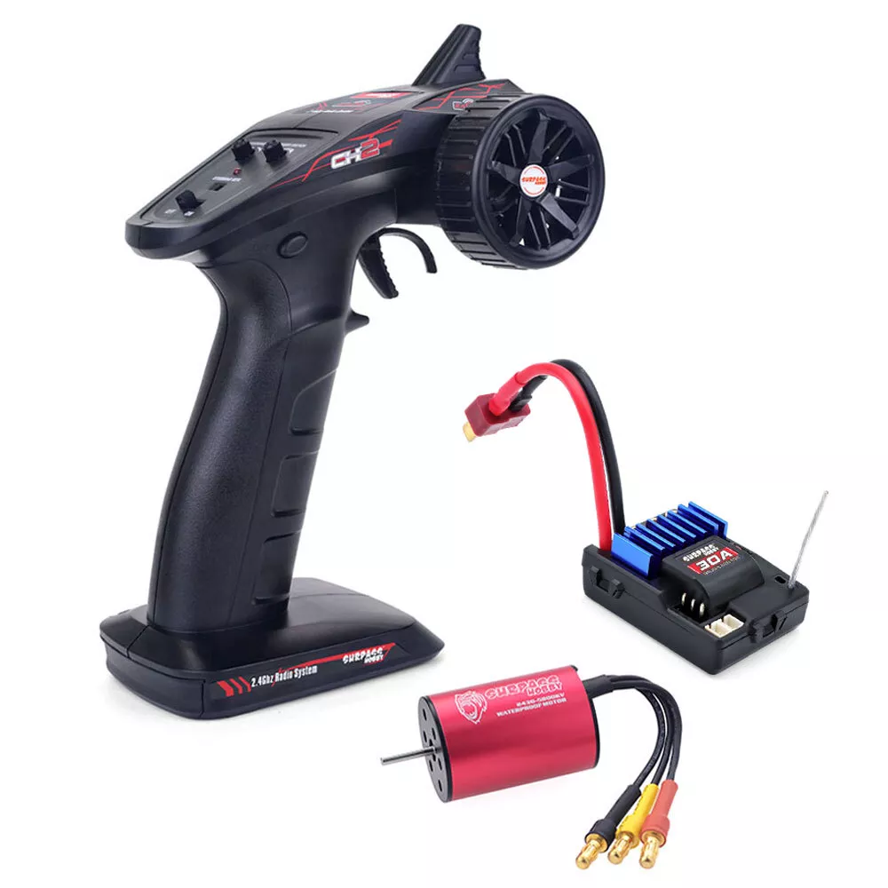 SURPASS HOBBY RC Transmitter CH2 Controller for 1 12 1 14 1 16 1 18 RC Car