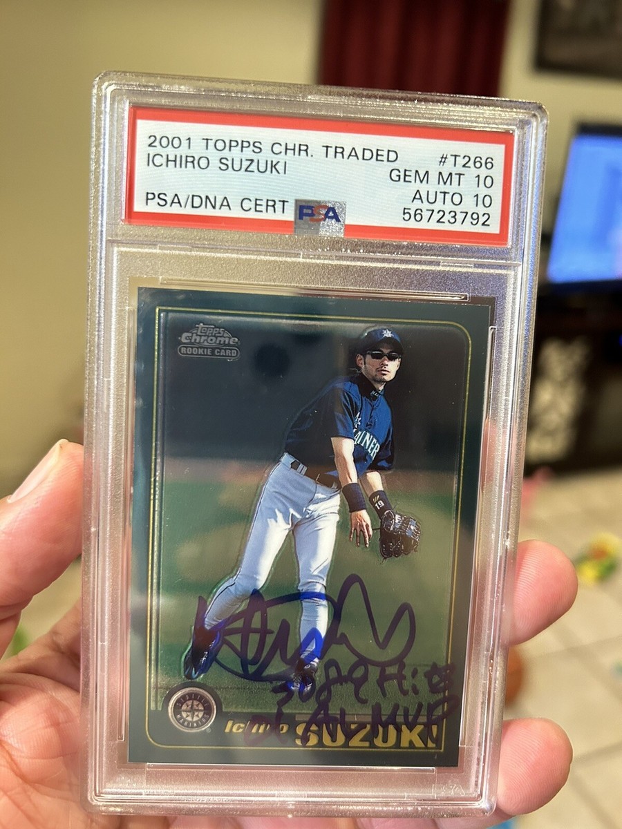 2001 Ichiro rc psa 10 #/2000 pop 6