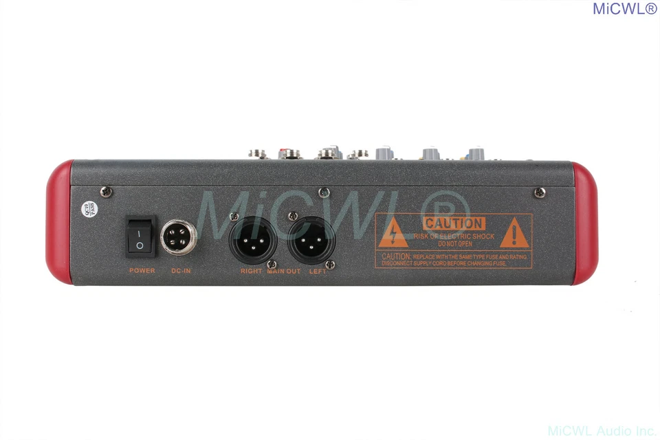 MICWL 9 Channel Live Audio Microphone Mixers Mixing Console De Mixage Consola - Image 4 of 4