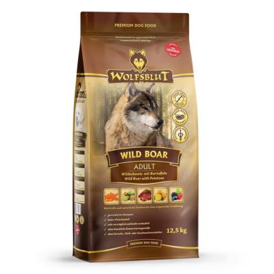 Wolfsblut Adult - Wild Boar | 500 g | 2 kg | 12,5 kg | Hund | Trockenfutter