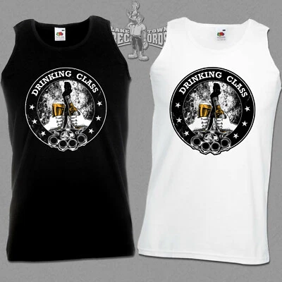 DRINKING CLASS Tank Top Neu S-3XL Wifebeater Oi Punk Working Class Skinhead Beer - Bild 1 von 4