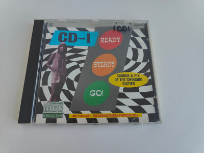 RARE Promotional READY STEADY GO! Demo PHILIPS CDI Cd-i Interactive