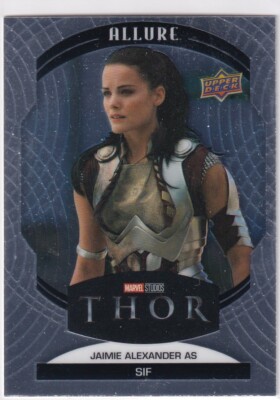 Upper Deck 2022 Marvel Studios Allure No. 8 Jaimie Alexander as Sif