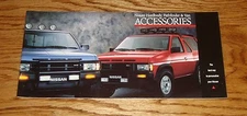 Original 1989 Nissan Hardbody Pathfinder Van Accessories Sales Brochure 89