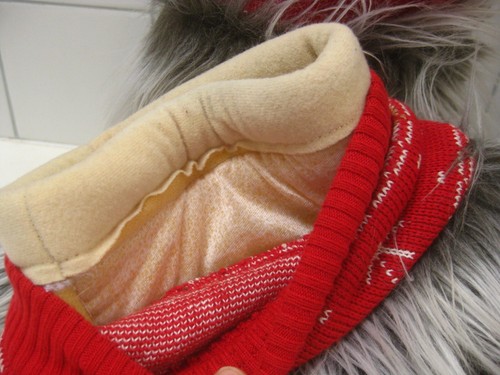 ANIMAL YETI SLIPPERS BOOTS 7 41 shaggy faux fur costume dress up apres ski - Picture 7 of 16