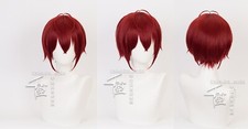 Twisted Wonderland Riddle Rosehearts Costume Cosplay Hair Wig Short