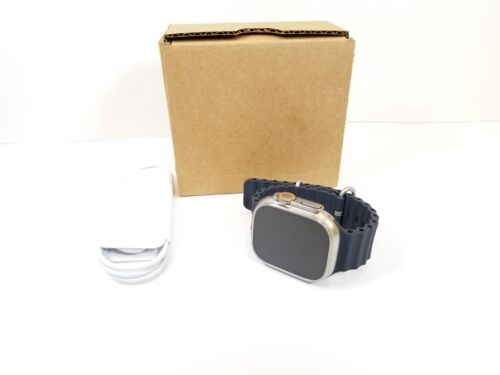 Apple Watch Ultra GPS y celular 49 mm titanio Trail Alpine Loop océano excelente - Imagen 43 de 69