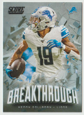 2020 Score Football Breakthrough #10 Kenny Golladay - Detroit Lions