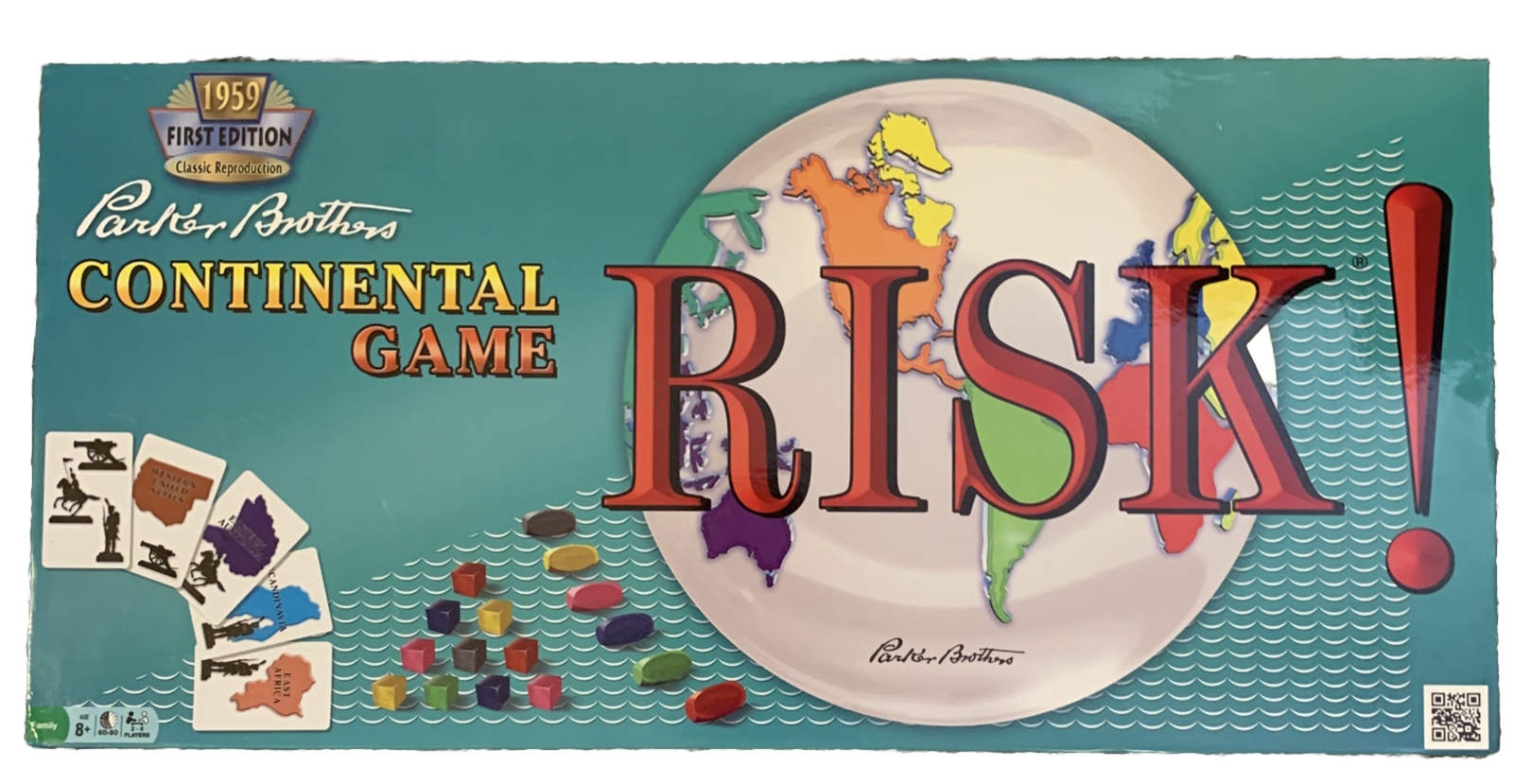 Risk Ebay RISK! Continental Game 1959 First Edition Classic | eBay