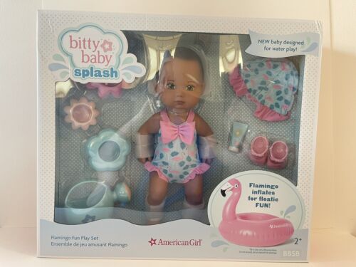 American Girl Bitty Baby Splash Flamingo Fun Play Set