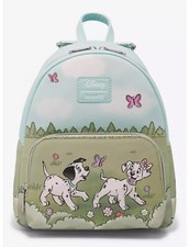 Loungefly Disney 101 Dalmatians Flower Field Mini Backpack NWT New