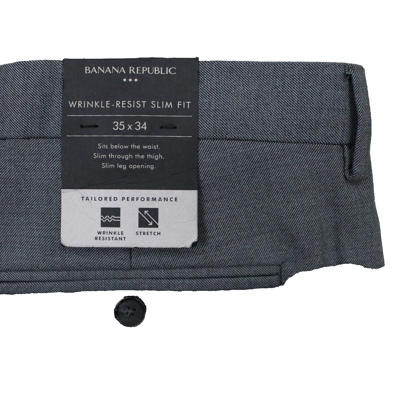 Pantalones de algodón para hombre Banana Republic