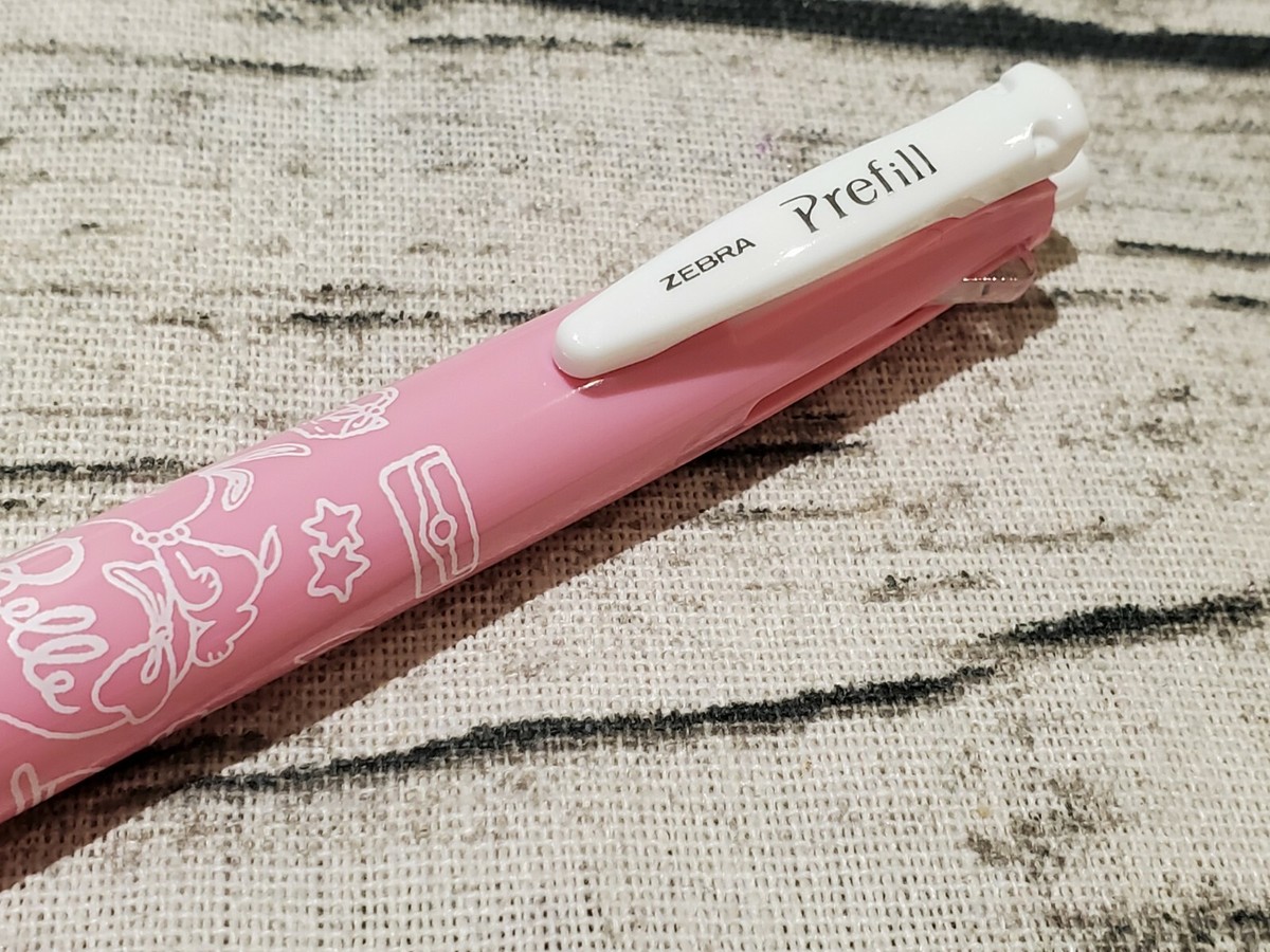 SNOOPY PEANUTS SPECIAL EDITION Prefill Pen Zebra Japan Pink 4in1