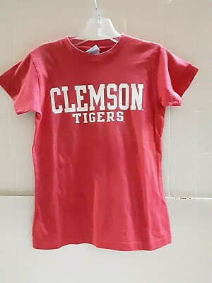 Clemson Tigers NCAA Women's Rose Pink Shirt, Size Small