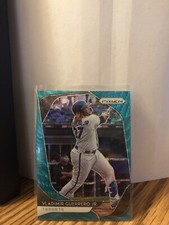 2020 Panini Prizm - Tier II Teal Wave Prizm #165 Vladimir Guerrero Jr.
