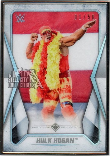 Hulk Hogan #15 2020 Topps WWE Transcendent card