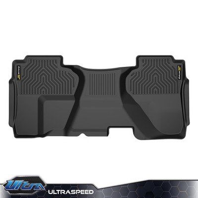 2nd Seat TPE Floor Liner Mat Fit For Chevy Silverado GMC Sierra Crew Cab 4dr