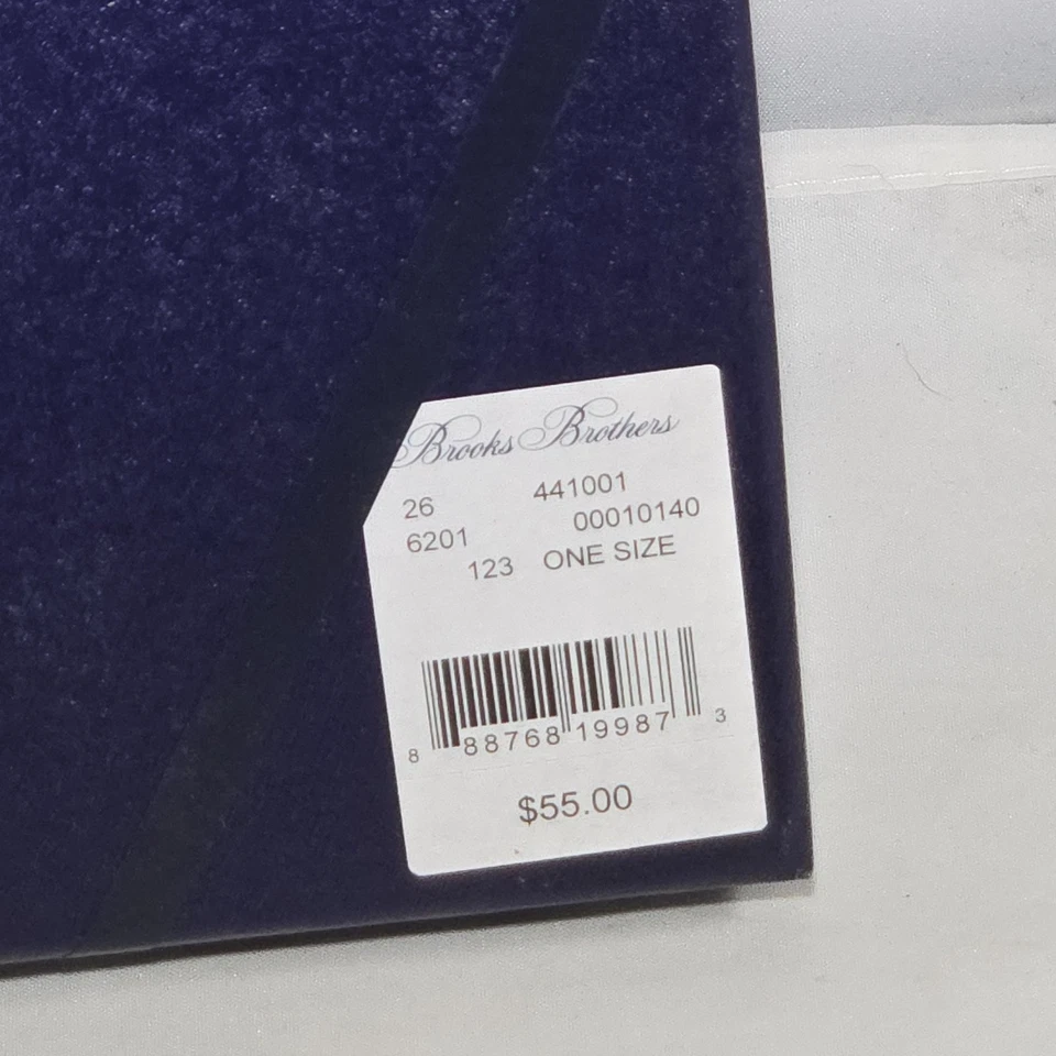 New Brooks Brothers Thirteen Bakers Dozen (13) 100% Cotton White Handkerchiefs - Image 3 of 3