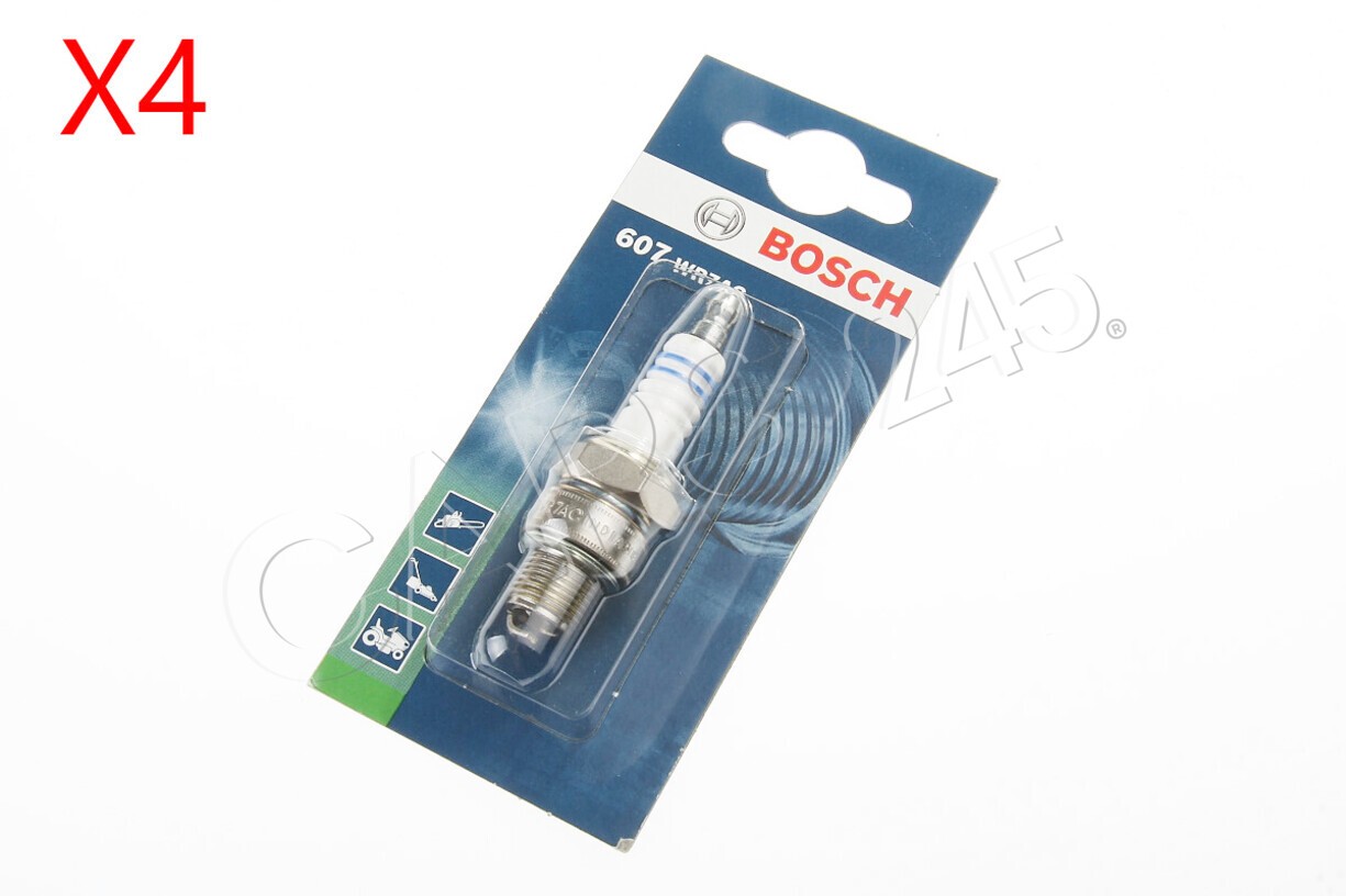 BOSCH Spark Plug x4 Petrol 0242235900