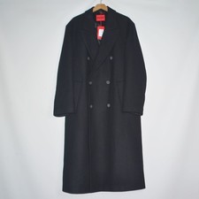 NWT HUGO BOSS Manus Relaxed Wool Blend Black ...