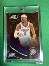 Shai Gilgeous-Alexander /25 2024-25 Panini Player Of The Day PURPLE SGA Card #35