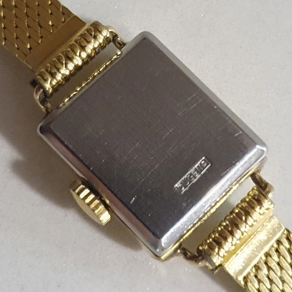 Watch Mechanical Dugena Women's Vintage '50 Ladies Micro Chocolate Golden New - image 4 of 4